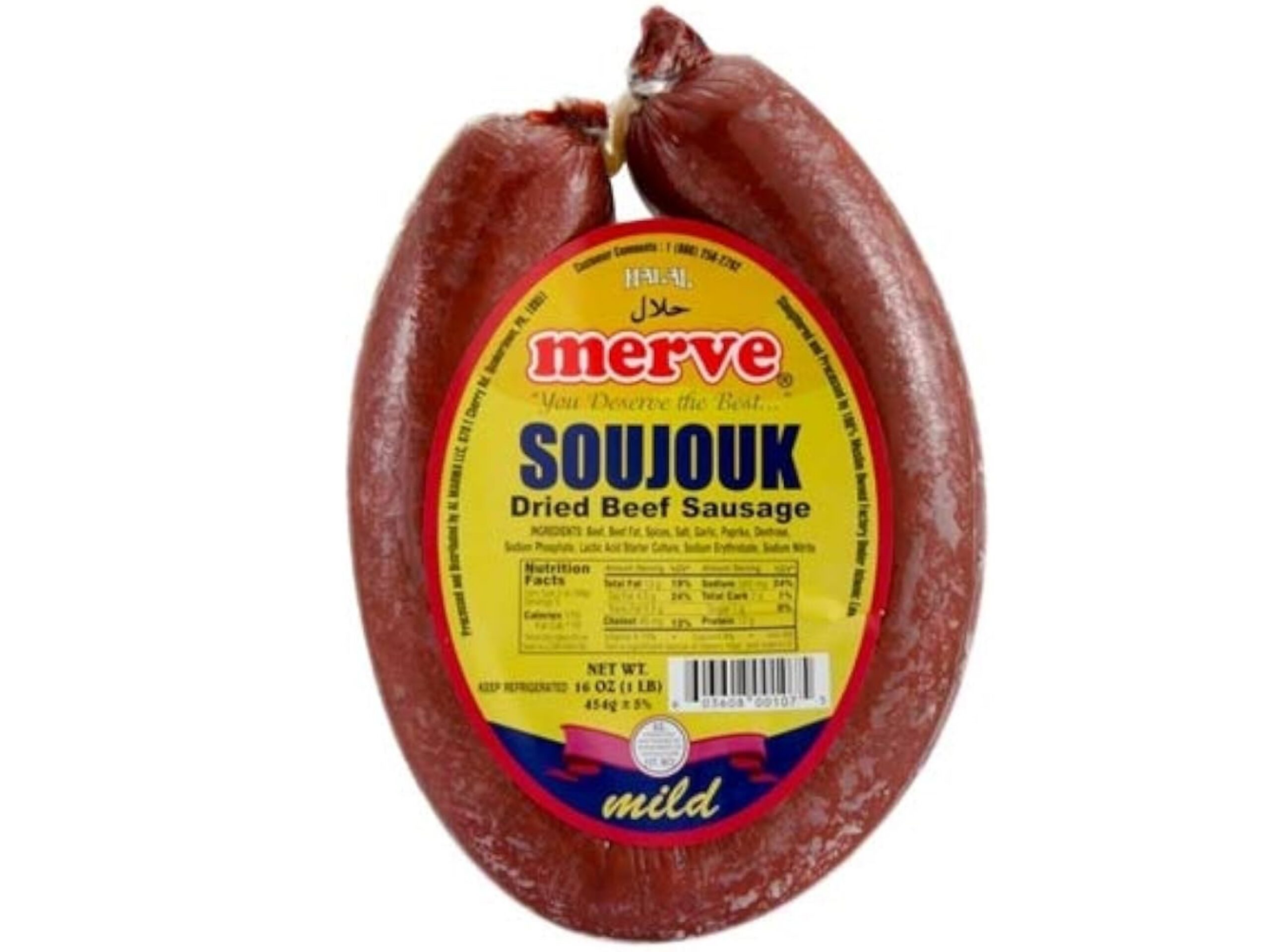 MERVE SOUJOUK BEEF MILD