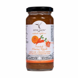 ATIYE LACIN PORTAKAL RECELI % 65 MEYVE  290 GR