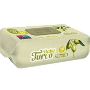 BABYTURCO WETWIPE OLV OIL 90PC