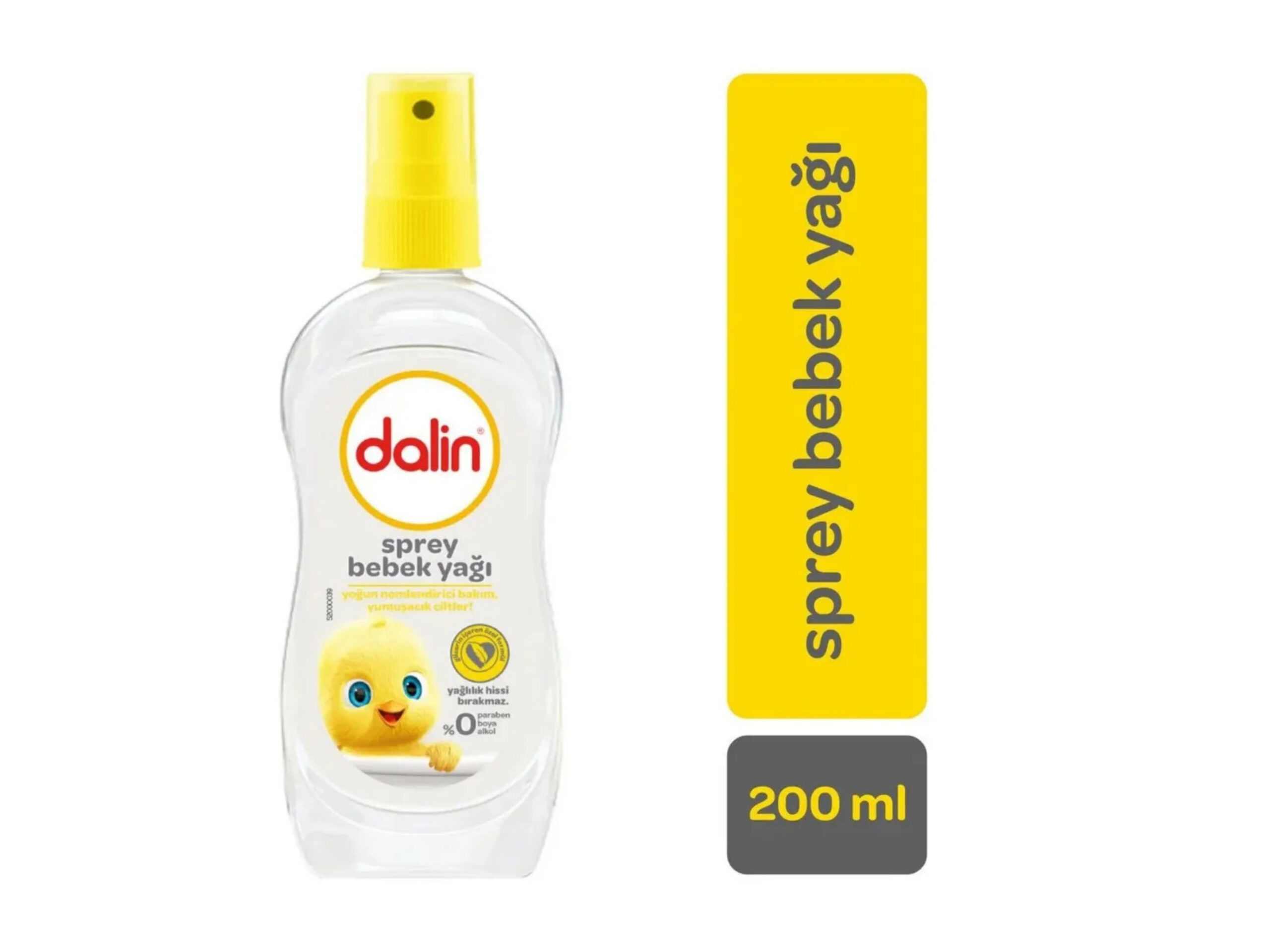 DALIN BABY OIL SPRAY 200 ML