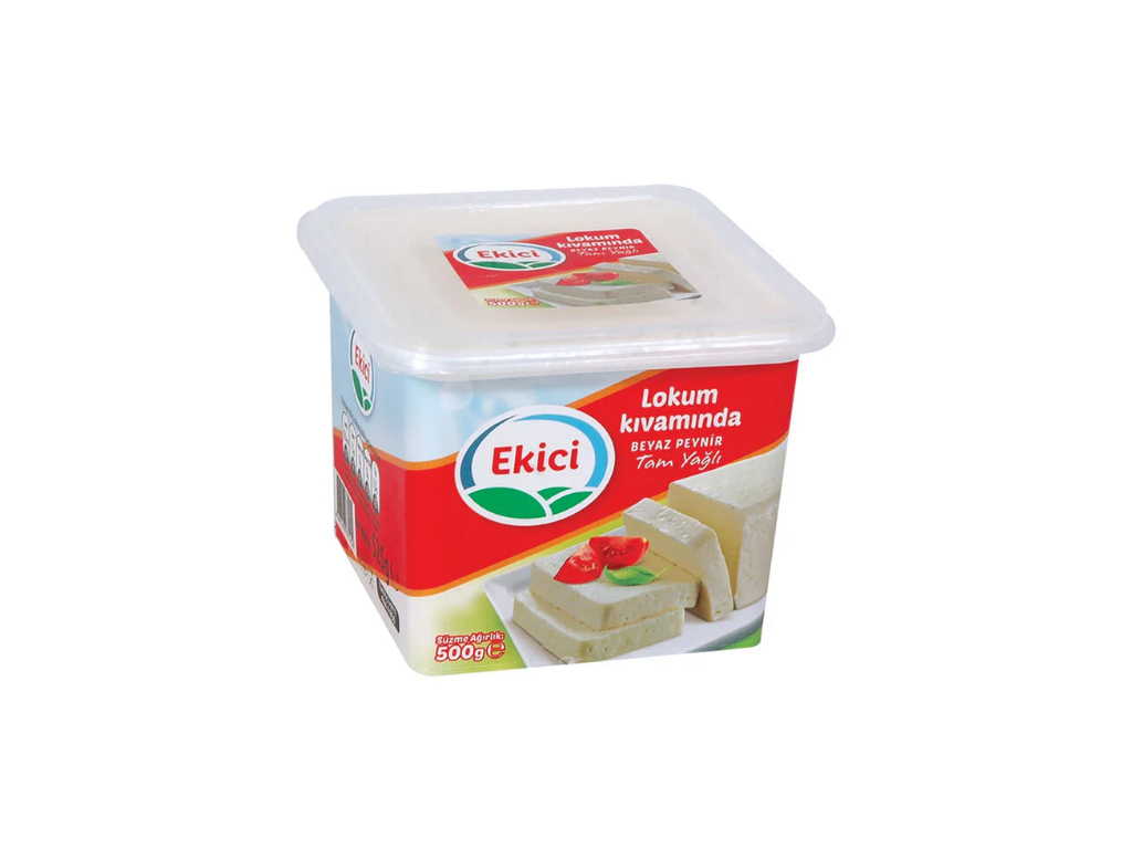 EKICI WHITE CHEESE TAM YAGLI BEYAZ PEYNIR 500GR