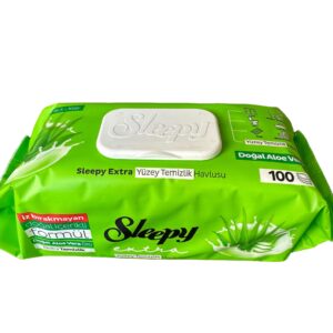 SLEEPY YUZEY TEMIZLEME HAVLUSU ALOE VERA 100 PCS