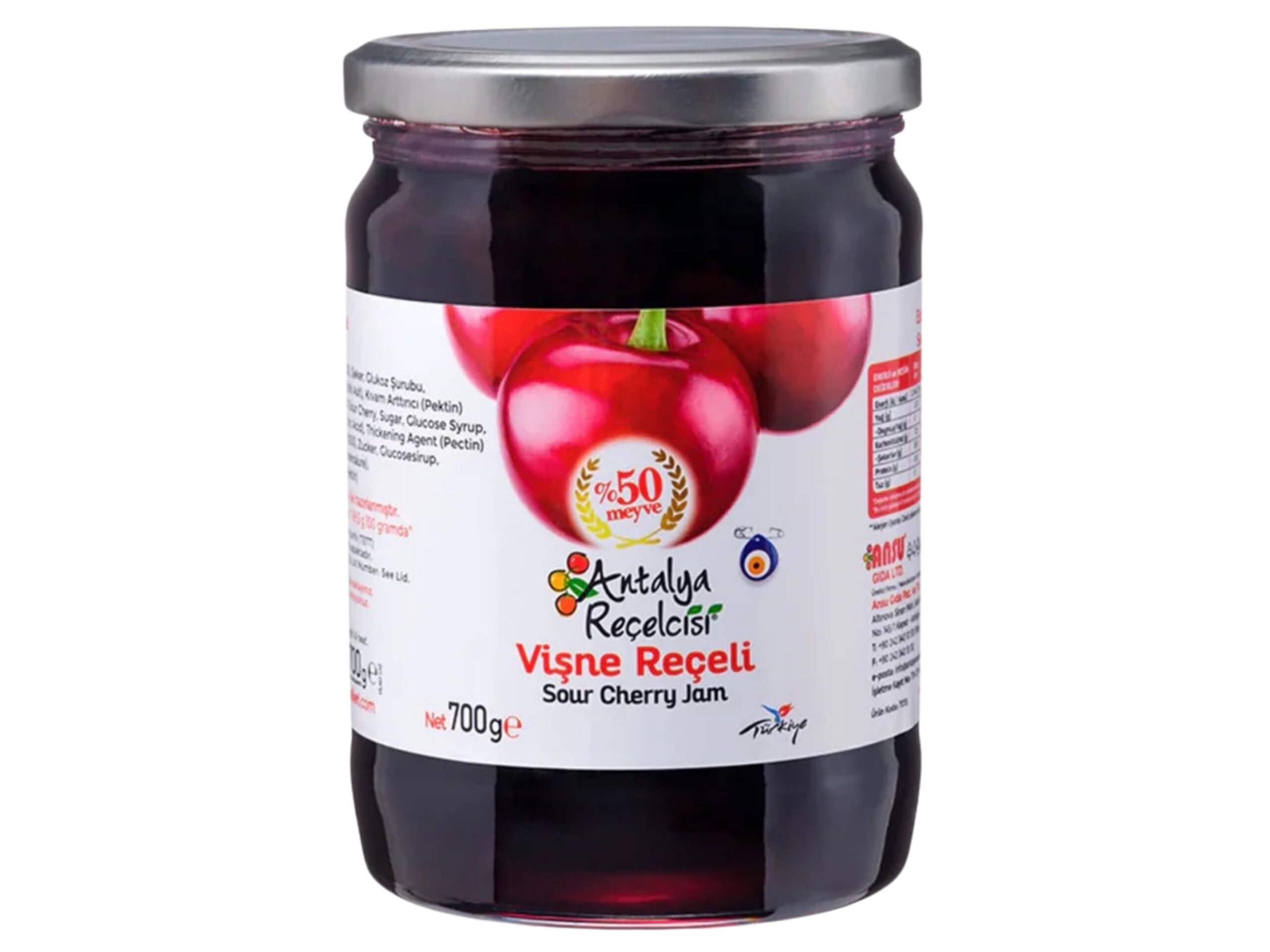 ANTALYA JAM SOURCHERRY 700 GR