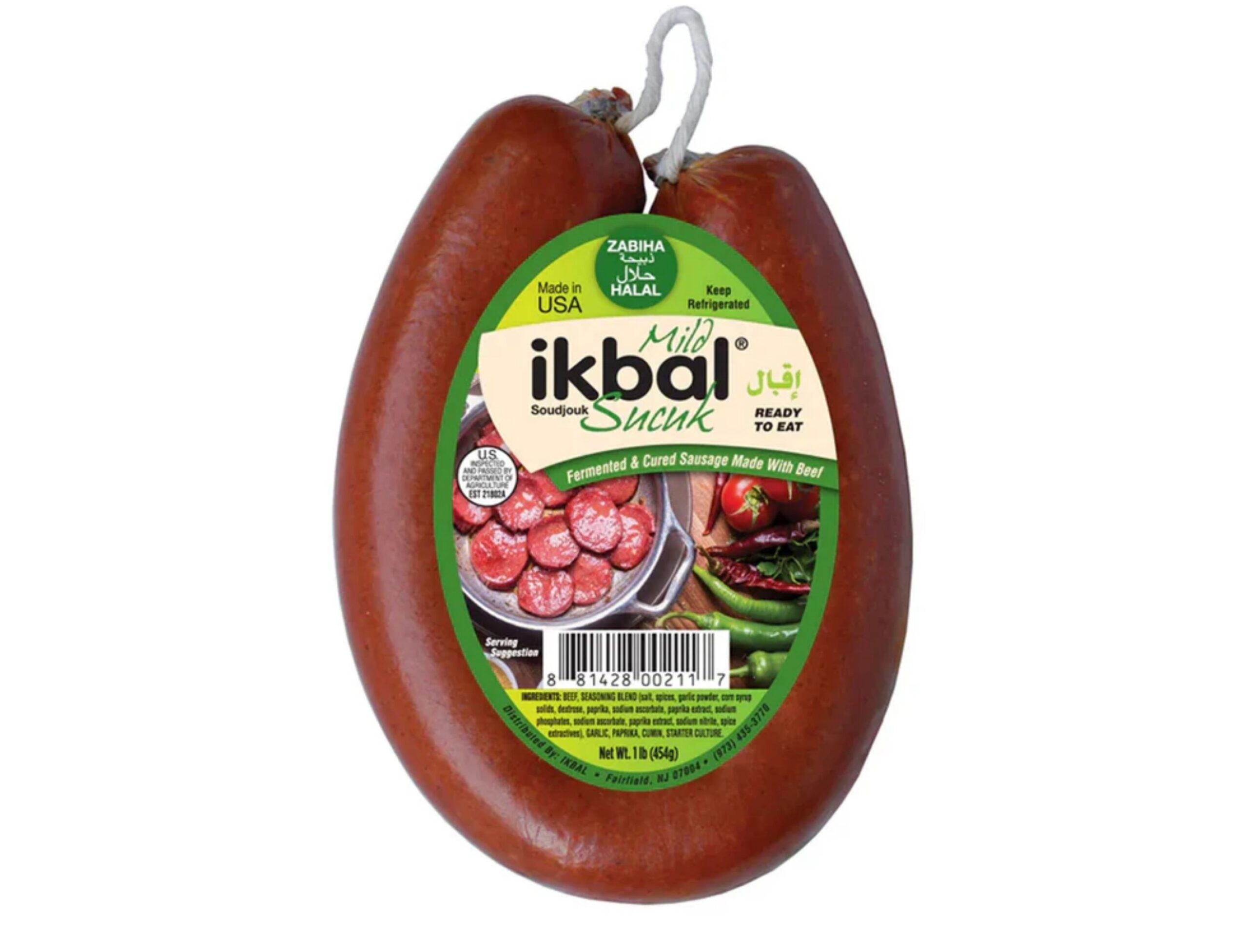 IKBAL SUCUK RING MILD 454 GR