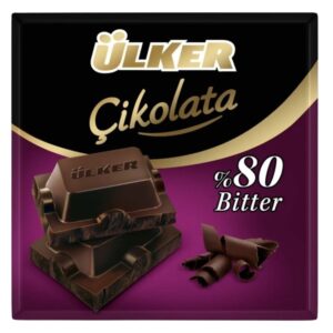 ULKER CHOCOLATE BITTER80% 60GR