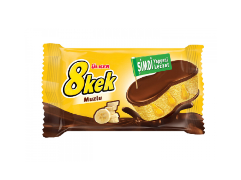 ULKER 8KEK BANANA CAKE 55 GR