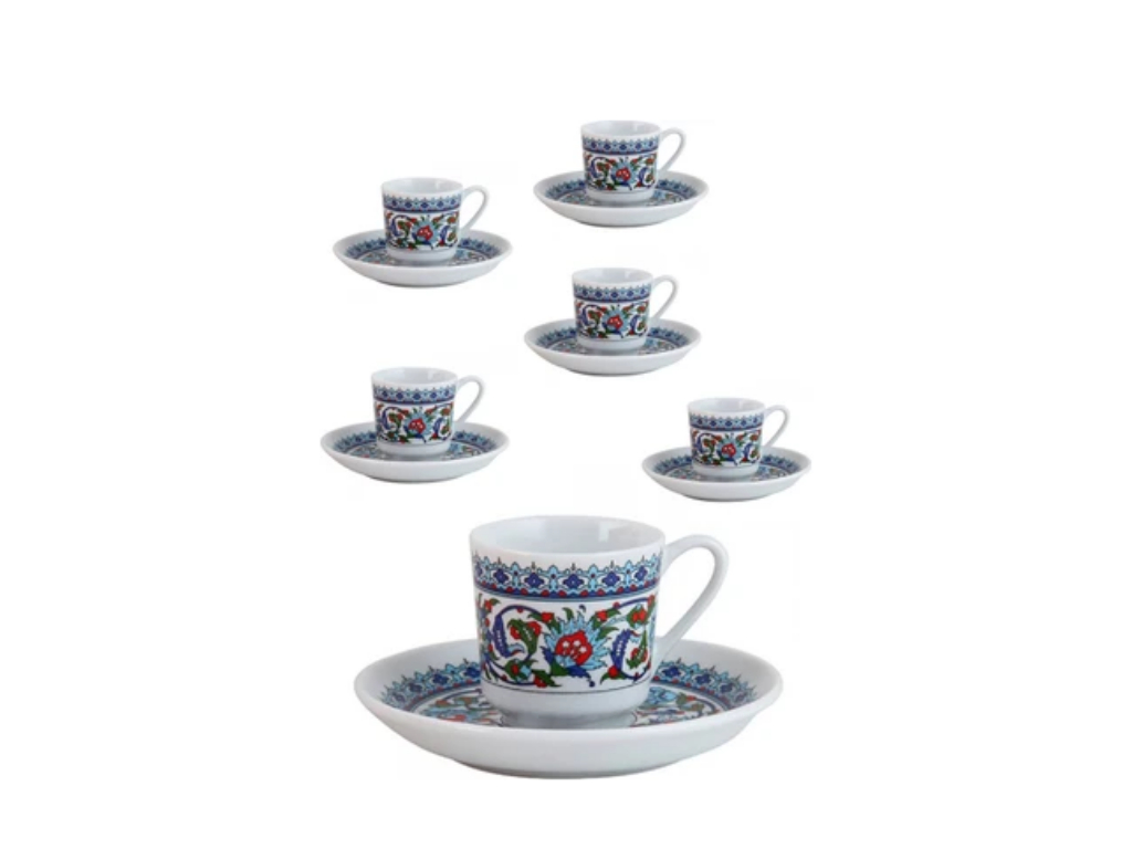GURAL ELIT KAHVE FİNCANI SETİ 6+6