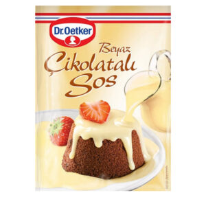 DR OETKER CIKOLATALI SOS VANILYA BEYAZ  80 GR