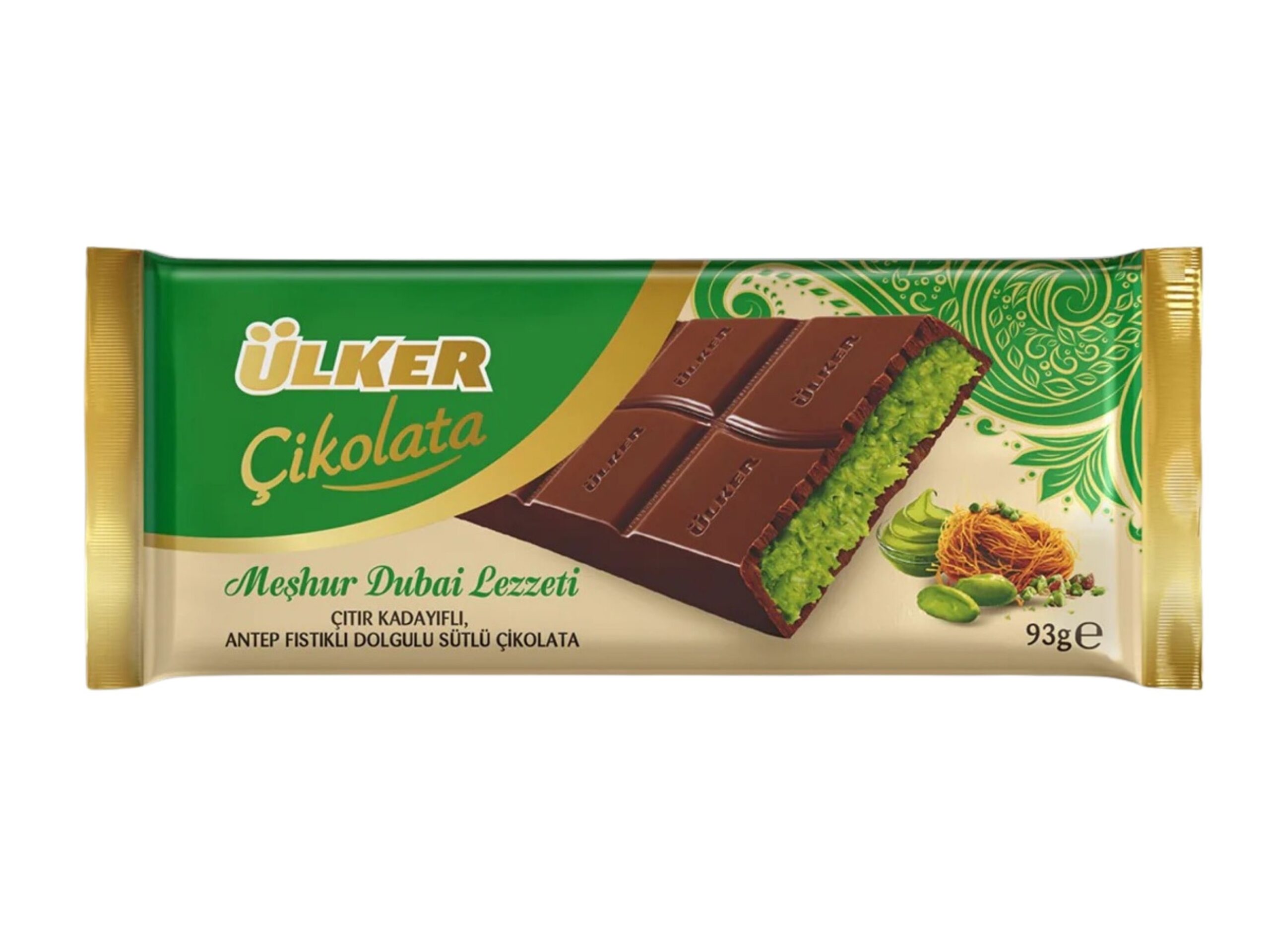 ULKER DUBAI CHOCOLATE 93 GR
