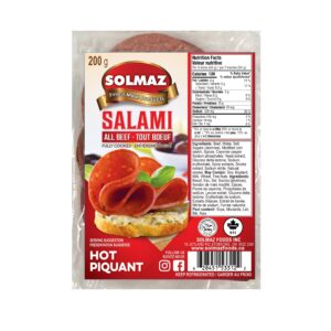 SOLMAZ SLICED SALAMI 227 GR