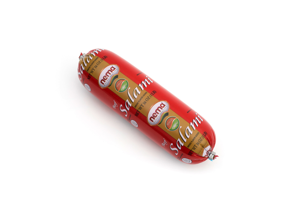 NEMA BEEF SALAMI 1 LB