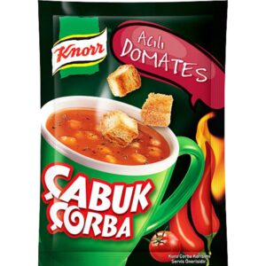 KNORR CABUK CORBA KITIRLI ACILI DOMATES