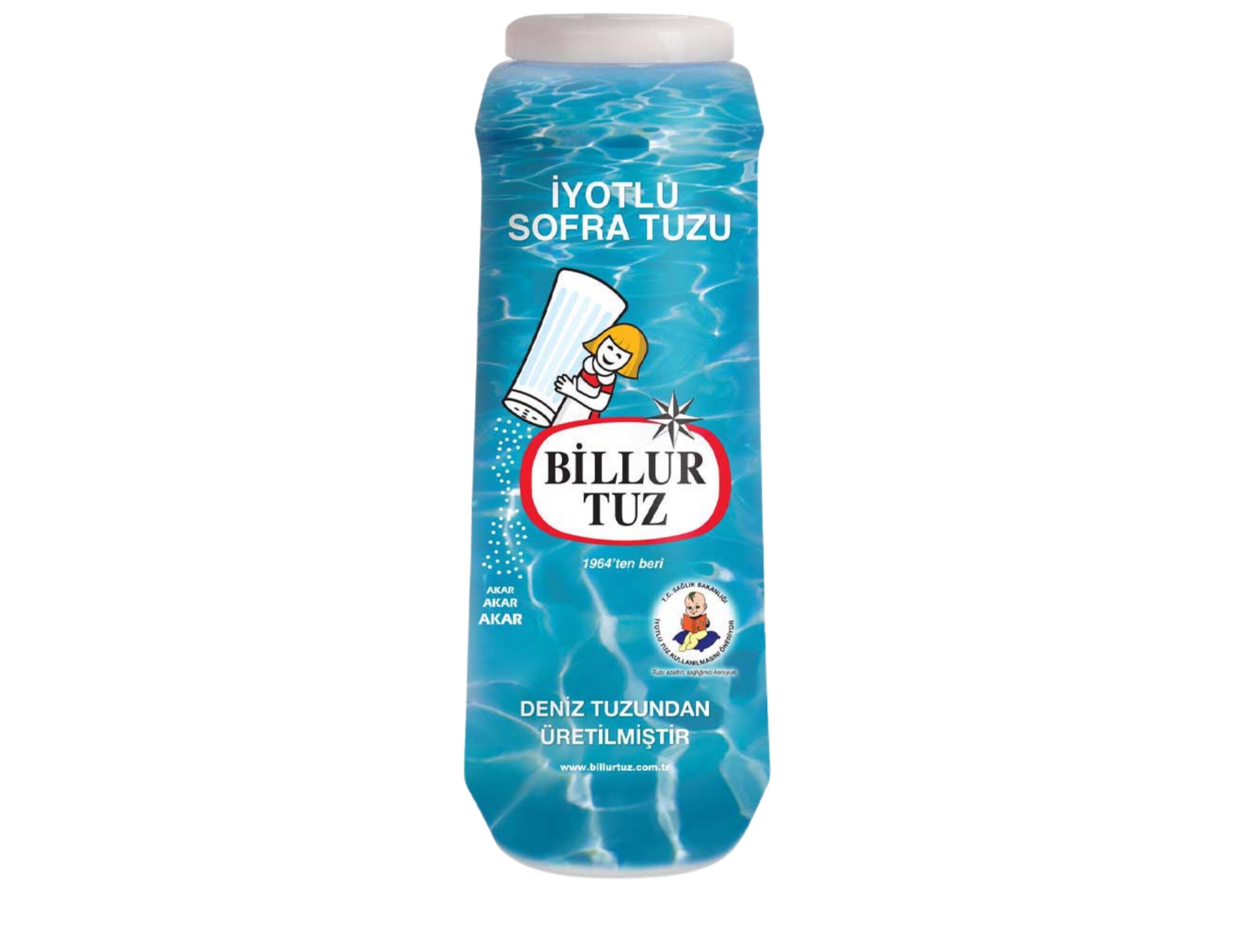 BILLUR SALT IODIZED 500 GR-PET