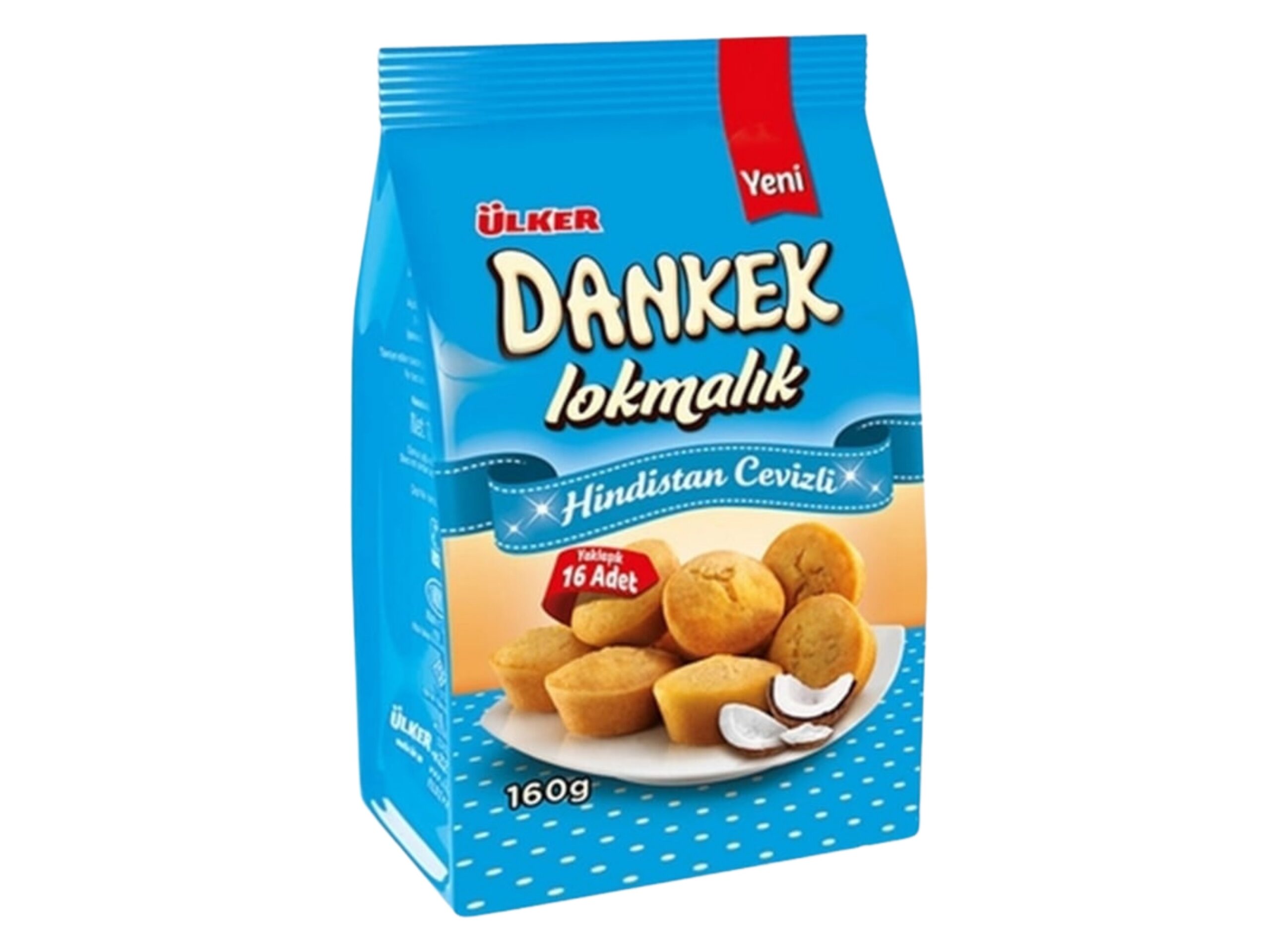 ULKER DANKEK COCONUT CAKE160GR
