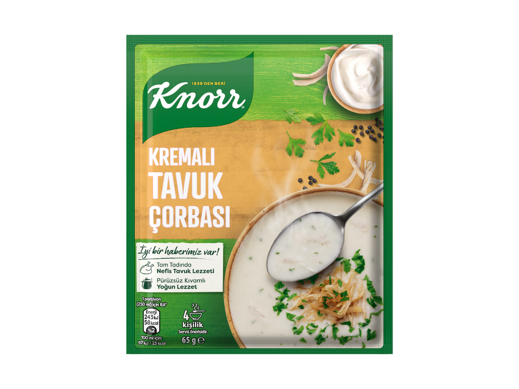 KNORR KREMALI TAVUK CORBASI