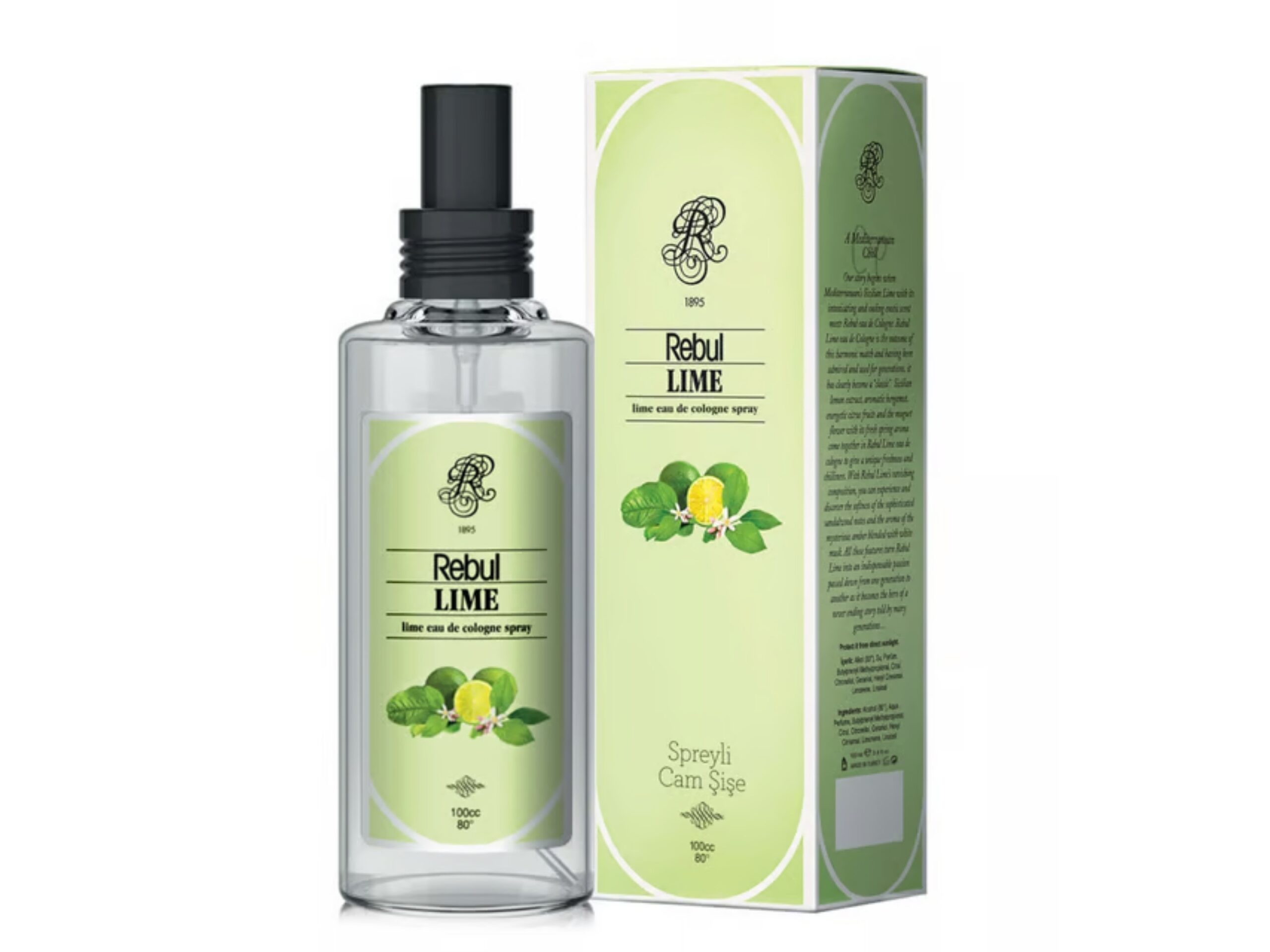 REBUL COLOGNE LIME 125 ML