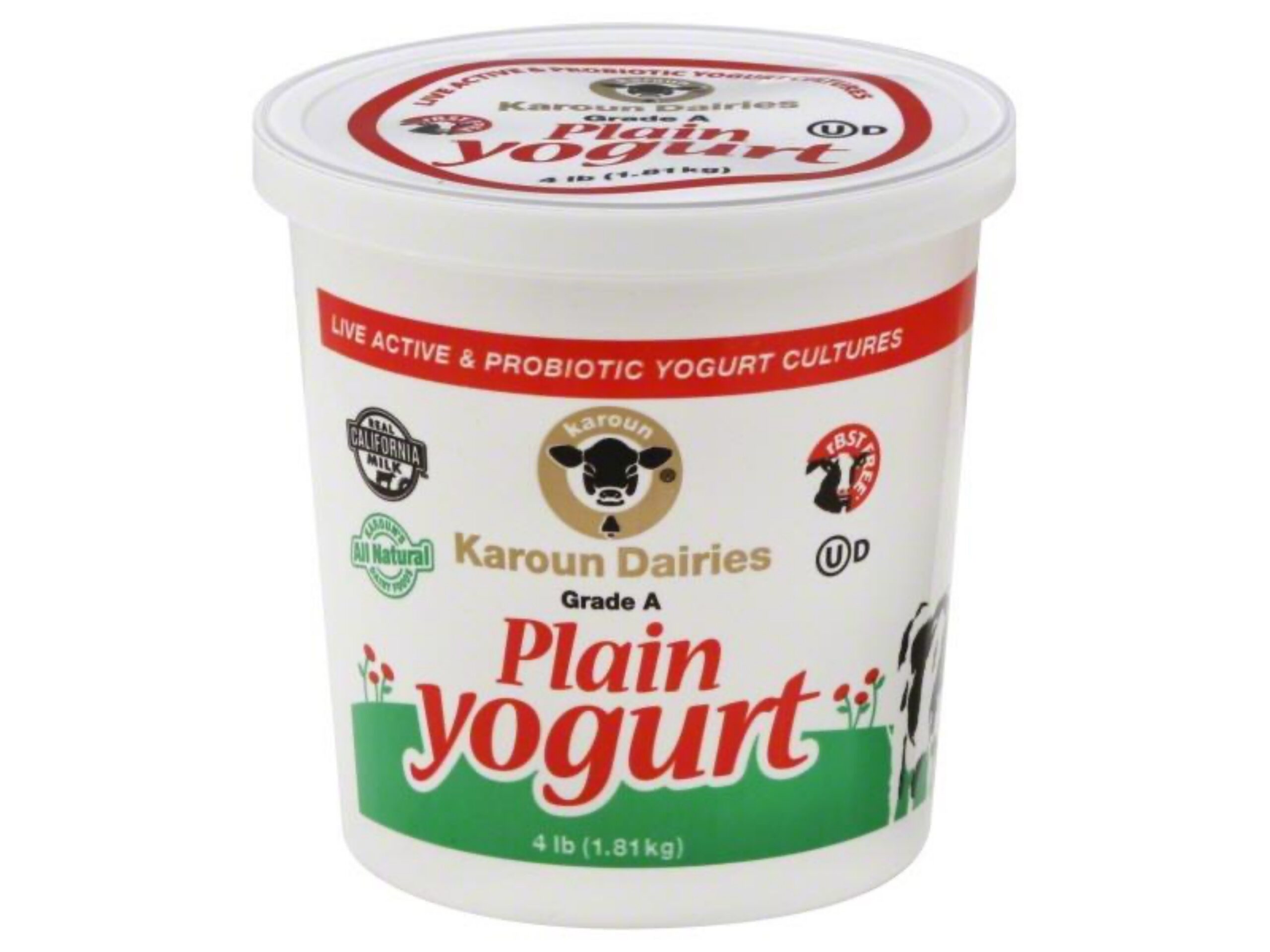 KAROUN YOGURT PLAIN 4 LB