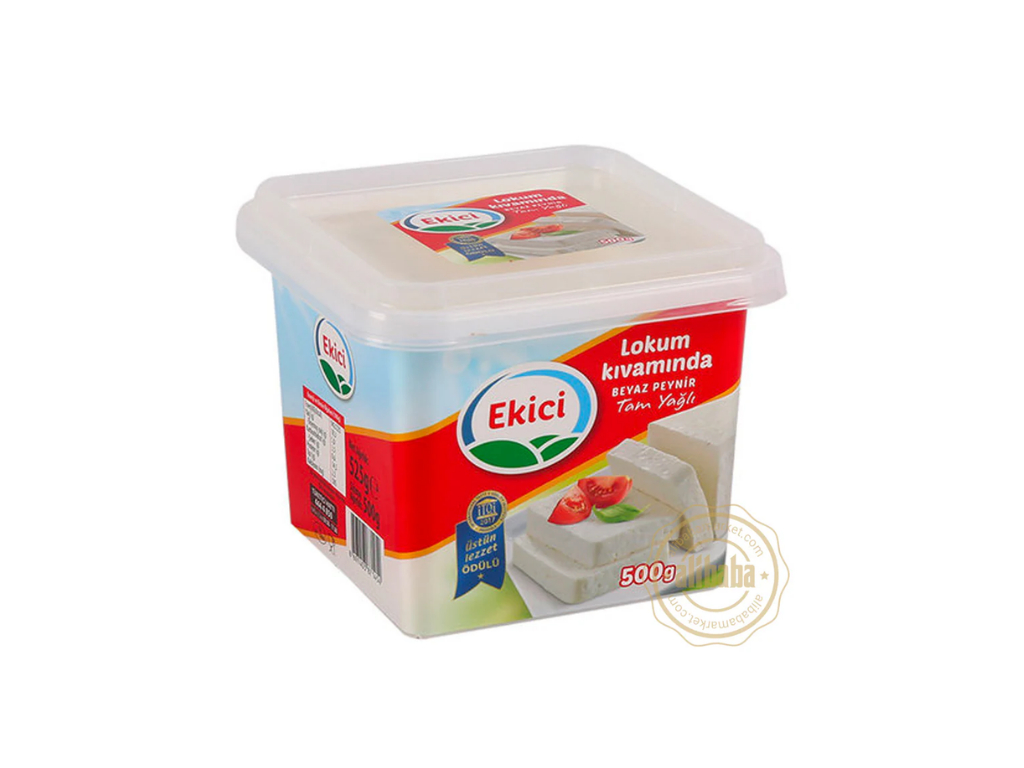 EKICI WHITE CHEESE TAM YAGLI BEYAZ PEYNIR 500GR